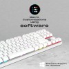Cosmic Byte Firefly TKL Mechanical Gaming Keyboard Per-Key RGB Outemu Red Switches White