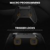 Cosmic Byte Gamepad Eclipse Hall Effect Triggers Black