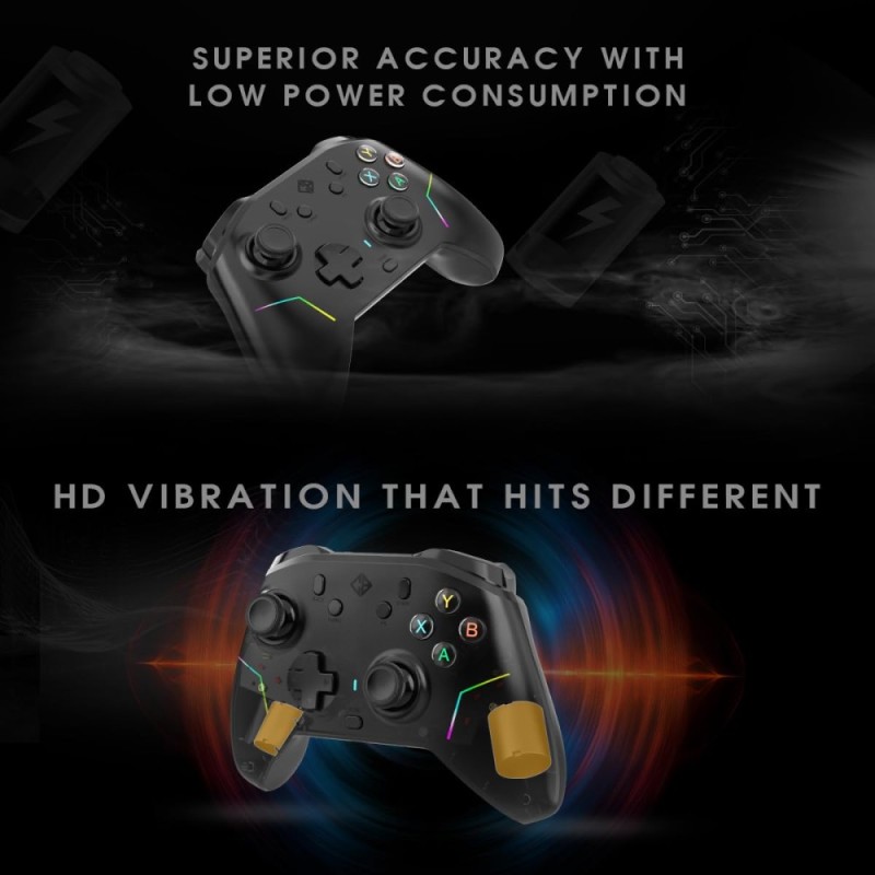 Cosmic Byte Gamepad Starforge Optical Triggers RGB Black