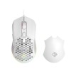 Cosmic Byte Gaming Mouse Firestorm 12400DPI Honeycomb Design White