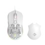 Cosmic Byte Gaming Mouse Firestorm 12400DPI Honeycomb Design White