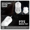 Cosmic Byte Gaming Mouse Firestorm 12400DPI Honeycomb Design White