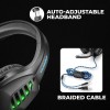 Cosmic Byte GS430 Gaming Headphone Over Ear 3D Sound Black