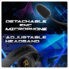 Cosmic Byte Inferno Wireless Bluetooth Wired Headphone 50mm Driver 40Hrs Battery Life Black