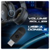 Cosmic Byte Inferno Wireless Bluetooth Wired Headphone 50mm Driver 40Hrs Battery Life Black