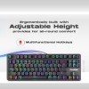 Cosmic Byte Mechanical Gaming Keyboard CB-GK-18 Firefly | TKL Design | Per-Key RGB | Detachable USB-C | Black