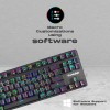 Cosmic Byte Mechanical Gaming Keyboard CB-GK-18 Firefly | TKL Design | Per-Key RGB | Detachable USB-C | Black