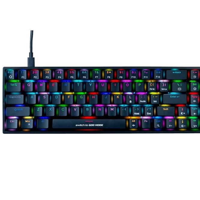 Cosmic Byte Mechanical Keyboard CB-GK-23 Artemis 68 Keys RGB Black
