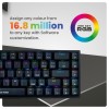 Cosmic Byte Mechanical Keyboard CB-GK-23 Artemis 68 Keys RGB Black