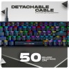 Cosmic Byte Mechanical Keyboard CB-GK-23 Artemis 68 Keys RGB Black