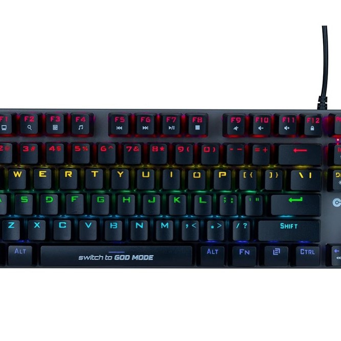 Cosmic Byte Mechanical Keyboard CB-GK-25 TKL RGB Black