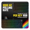 Cosmic Byte Mechanical Keyboard Phantom TKL RGB Black, Gasket-Mounted, Hot-Swappable