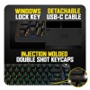 Cosmic Byte Mechanical Keyboard Phantom TKL RGB Black, Gasket-Mounted, Hot-Swappable