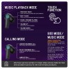 Cosmic Byte True Wireless Earbuds Cosmobuds X50 BT 5.3, 40Hrs, ENC, Black
