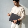 CRALOFT Laptop Sleeve L26 Water-Resistant 14 Inch Grey