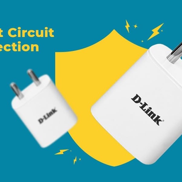 D-Link Fast Charger DPA-F3311 33W Dual Port USB-C & USB-A White