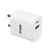 D-Link Fast Charger DPA-F3311 33W Dual Port USB-C & USB-A White
