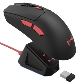daWg Wireless Gaming Mouse daWg-Slay 12000 DPI 6 Buttons Black
