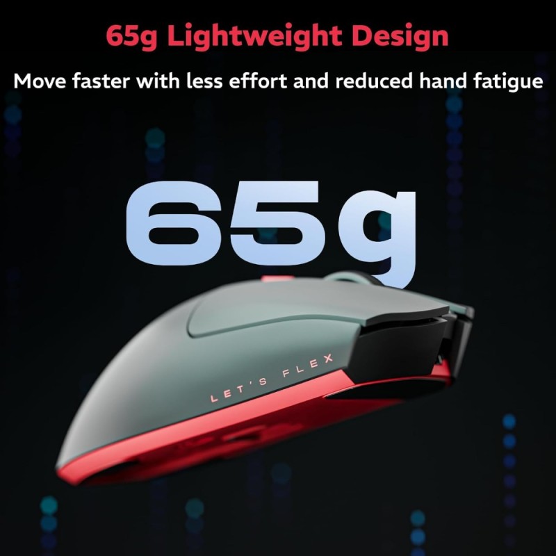 daWg Wireless Gaming Mouse daWg-Slay 12000 DPI 6 Buttons Black