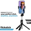 Dubstep Smart Selfie Stick Flickstick 360° Rotation Black