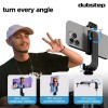 Dubstep Smart Selfie Stick Flickstick 360° Rotation Black
