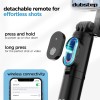 Dubstep Smart Selfie Stick Flickstick 360° Rotation Black