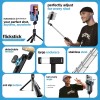 Dubstep Smart Selfie Stick Flickstick 360° Rotation Black