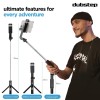 Dubstep Smart Selfie Stick Flickstick 360° Rotation Black