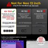 Dyazo Hard Shell Case DZ064 for MacBook Air 13.6 Inch, Starlight