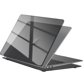 Dyazo Hard Shell Case DZ5858 for 13.3 Inch MacBook Air Transparent Black