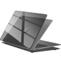 Dyazo Hard Shell Case DZ5858 for 13.3 Inch MacBook Air Transparent Black