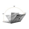 Dyazo Hard Shell Case DZ5858 for 13.3 Inch MacBook Air Transparent Black