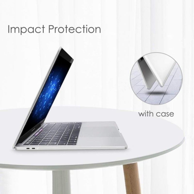 Dyazo Laptop Case DZ 4790 13.3 Inch Hard Shell Transparent