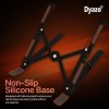 Dyazo Laptop Riser Stand N3 Black | Aluminum, Ergonomic, Foldable