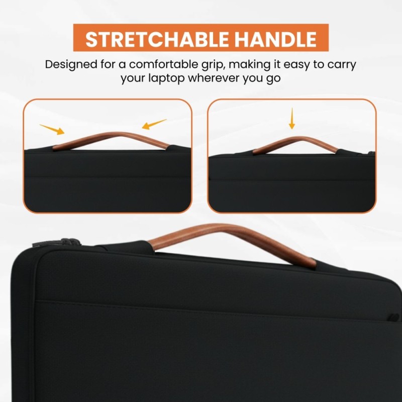 Dyazo Laptop Sleeve 14.1 Inch Protective Case Black