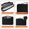 Dyazo Laptop Sleeve 14.1 Inch Protective Case Black