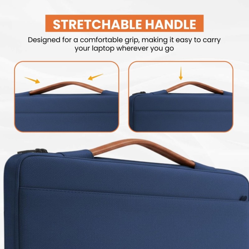 Dyazo Laptop Sleeve 14-14.1 Inch Water Resistant Blue