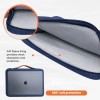 Dyazo Laptop Sleeve 14-14.1 Inch Water Resistant Blue