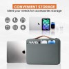 Dyazo Laptop Sleeve 15.6 Inch Water-Resistant Grey