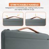 Dyazo Laptop Sleeve 15.6 Inch Water-Resistant Grey
