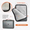 Dyazo Laptop Sleeve 15.6 Inch Water-Resistant Grey