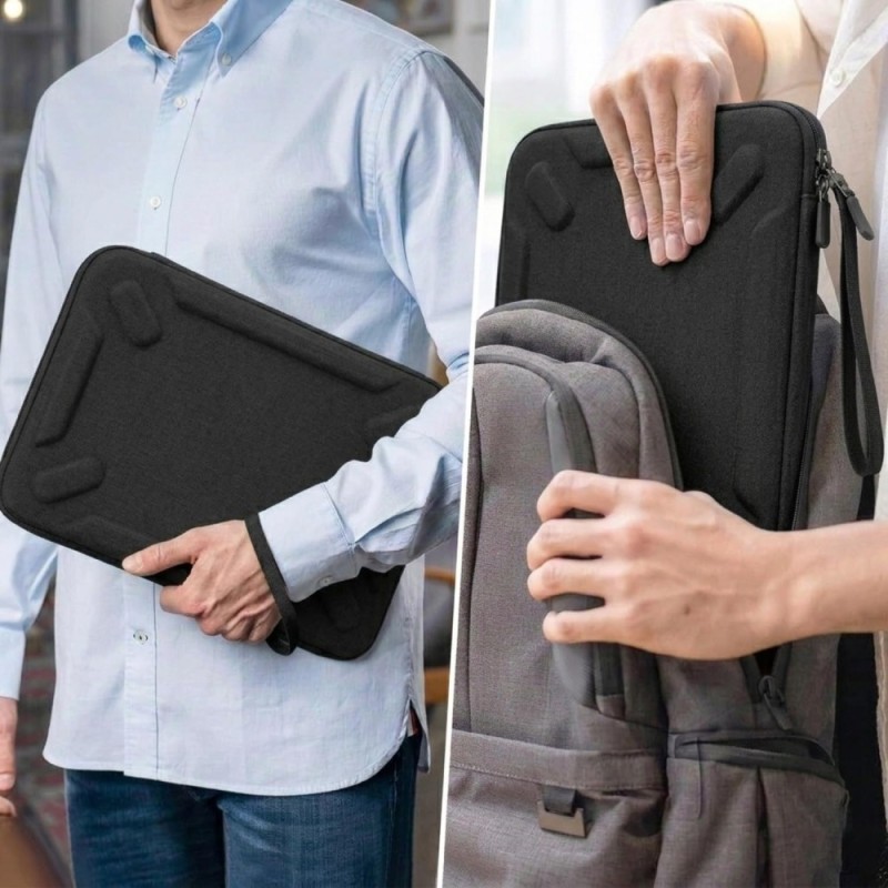 Dyazo Laptop Sleeve Case DZ0002 Hard Shell Shockproof Black