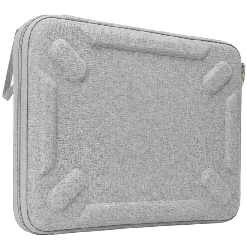 Dyazo Laptop Sleeve DZ0934 14.1 Inch Hard Shell Water Resistant Grey