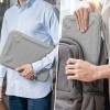 Dyazo Laptop Sleeve DZ0934 14.1 Inch Hard Shell Water Resistant Grey