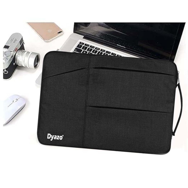 Dyazo Laptop Sleeve DZ7005 Water Resistant Black 15-15.6 Inch