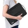 Dyazo Laptop Sleeve DZ7005 Water Resistant Black 15-15.6 Inch