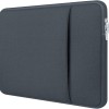 Dyazo Laptop Sleeve DZ9665 Water Resistant Neoprene Grey
