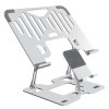 Dyazo Laptop Stand DZ6824 Adjustable Ergonomic Design Silver