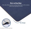 Dyazo Mouse Pad B09R7MGFV7 Reversible PU Leather Navy Blue 35 Inch x 17.7 Inch