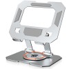Dyazo Tablet Stand 1 360° Rotating Multi-Angle Adjustments Silver
